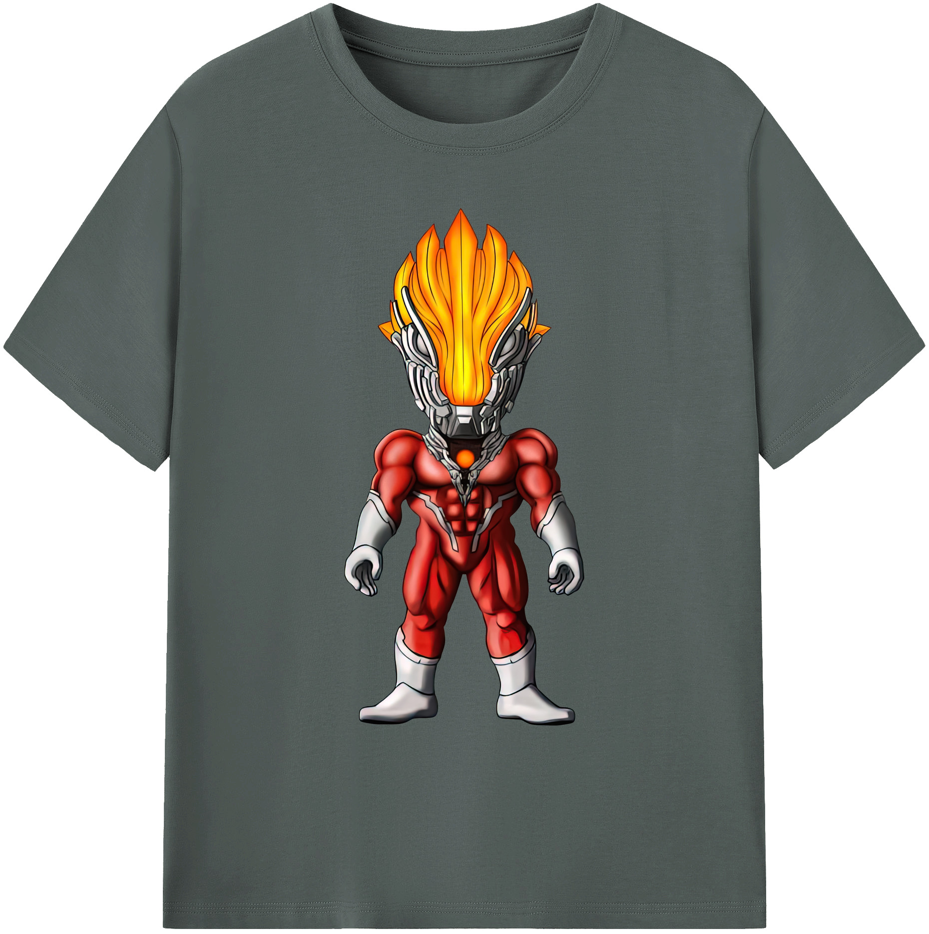 （画像用） ウルトラマン Ultraman 綿100％ メンズ半袖Tシャツ｜肌触りやわらか＆通気性